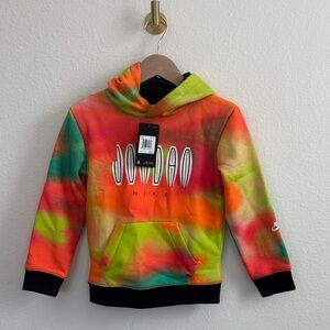 Nike Kids Multicolor Tie-Dye Hoodie